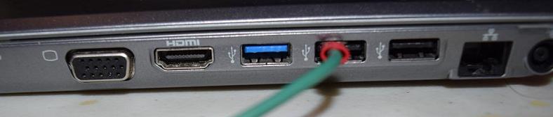 grounding a laptop